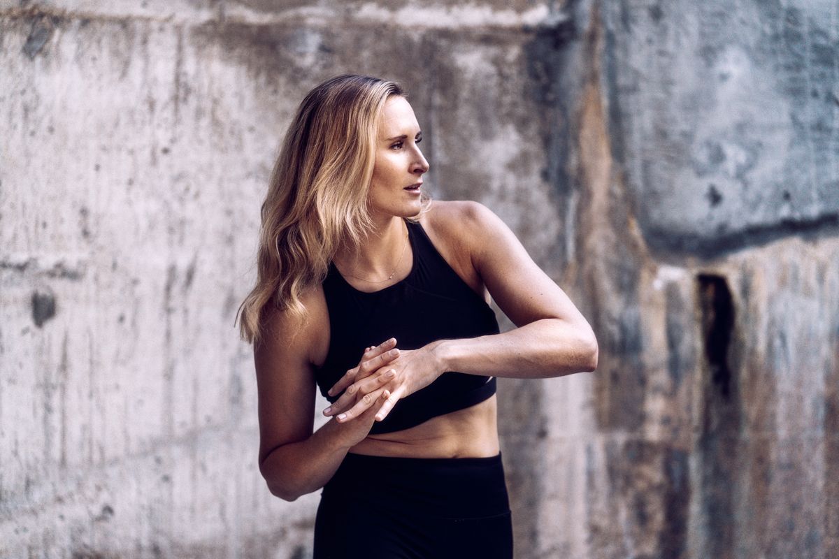 Female personal trainer