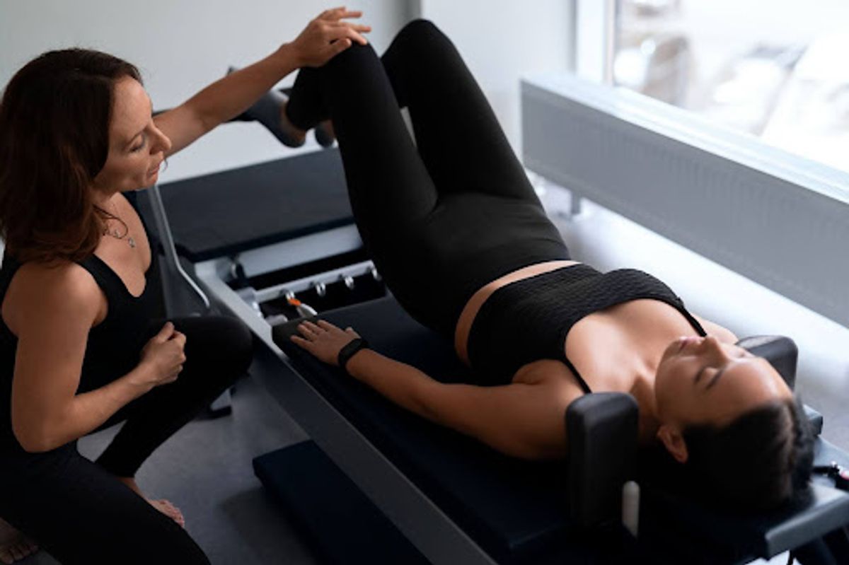 Women working on their cores