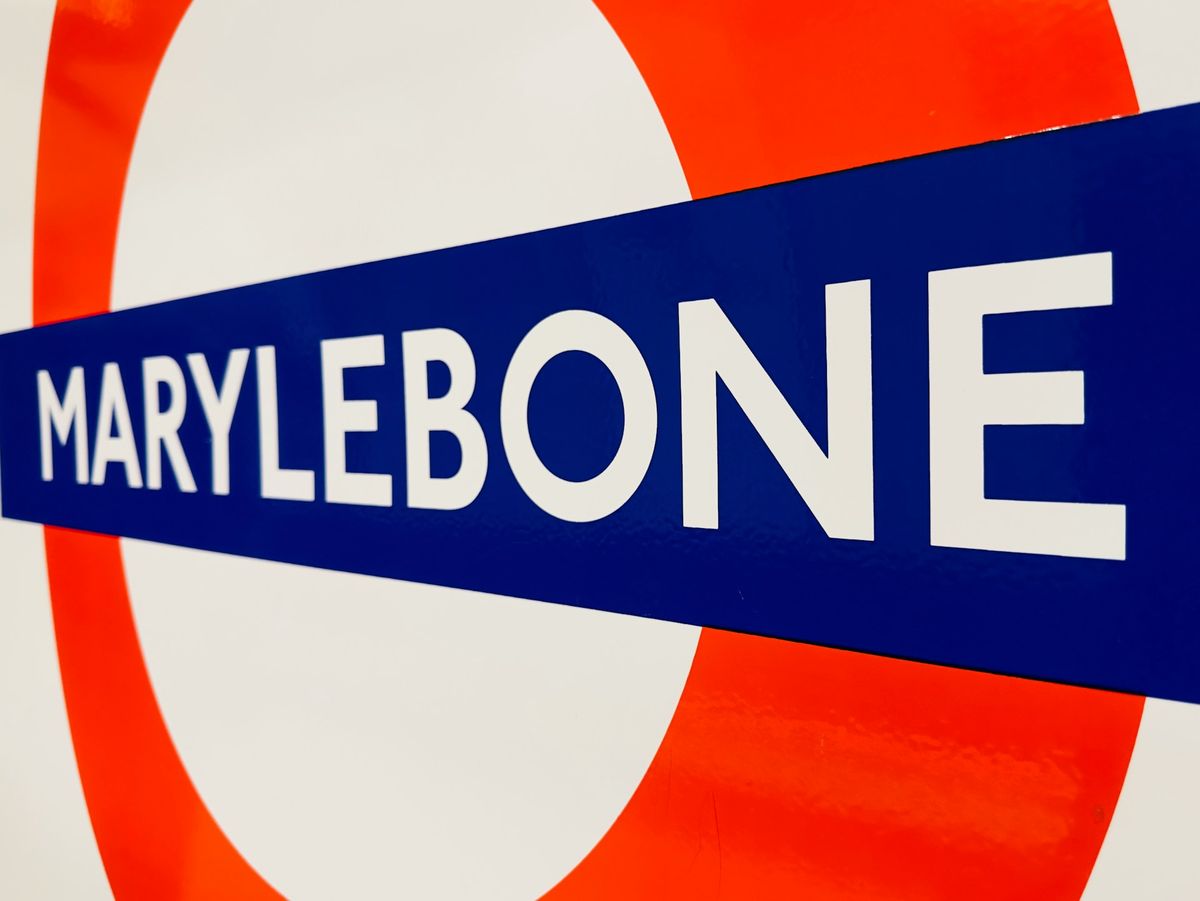 Marylebone tube station