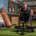 Personal trainer enjoying the benefits of high-intensity interval training.