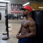 A man in a gym