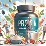 An image representing the best protein powders for seniors