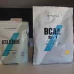 Beta-alanine and BCAA supplements