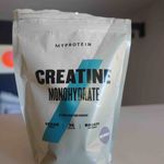 A bag of creatine monohydrate