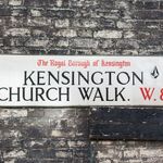 A street sign in Kensington and Chelsea