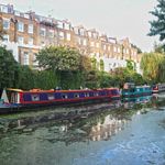 A canal in Islington, London
