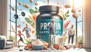 An image representing the best protein powders for seniors