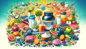 An image representing the best protein supplements for weight gain. 