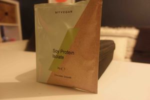 A packet for soy protein isolate