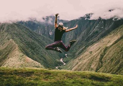An energetic personal trainer. 