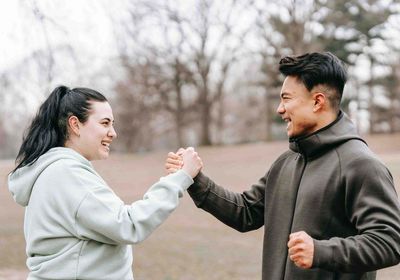 People talking about personal trainer charges. 