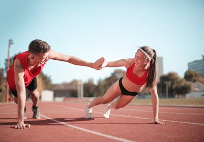 Hire a personal trainer to benefit from motivation. 