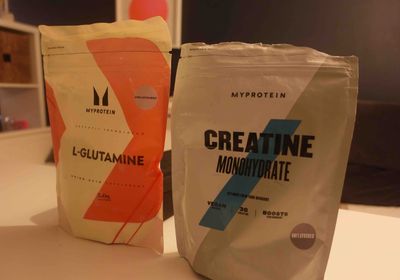 Glutamine and creatine