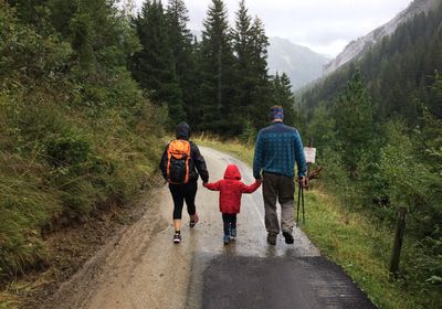 Outdoor training with kids