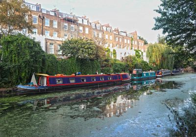 A canal in Islington, London