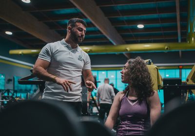 A personal trainer for weight loss