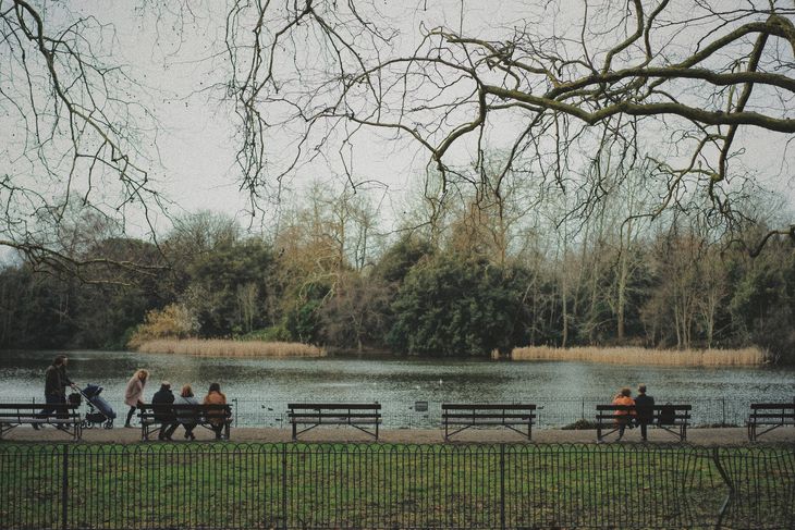 A park in Battersea