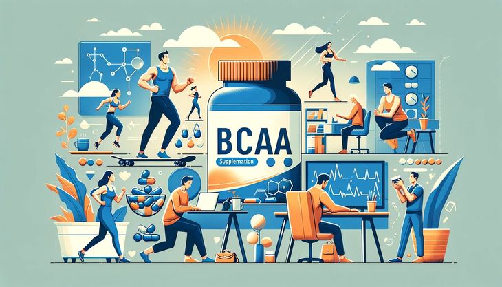 An image representing the benefits of BCAAs for non-athletes