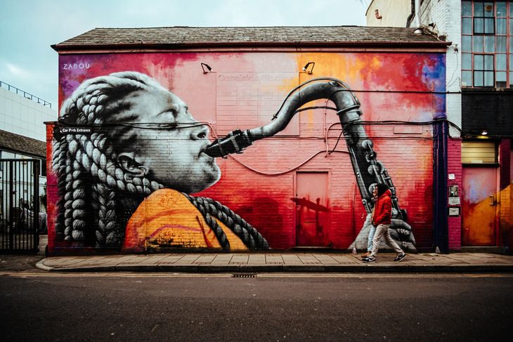 A street in Dalston