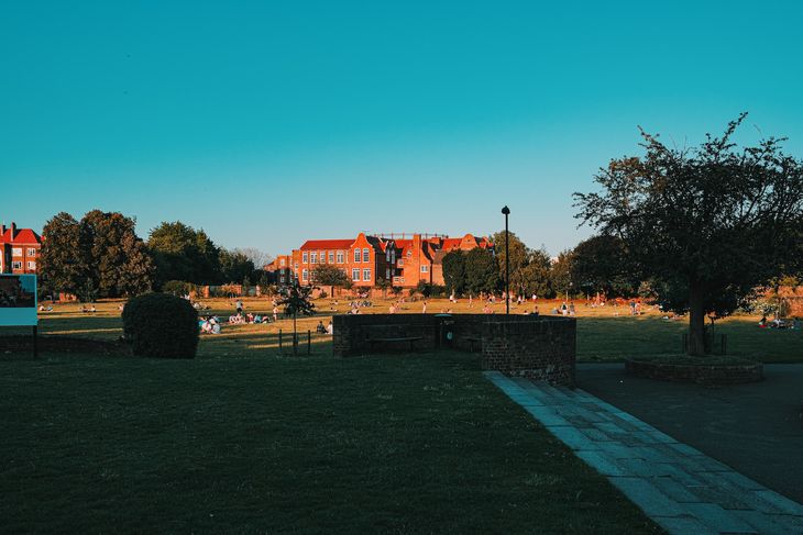 A park in Haggerston