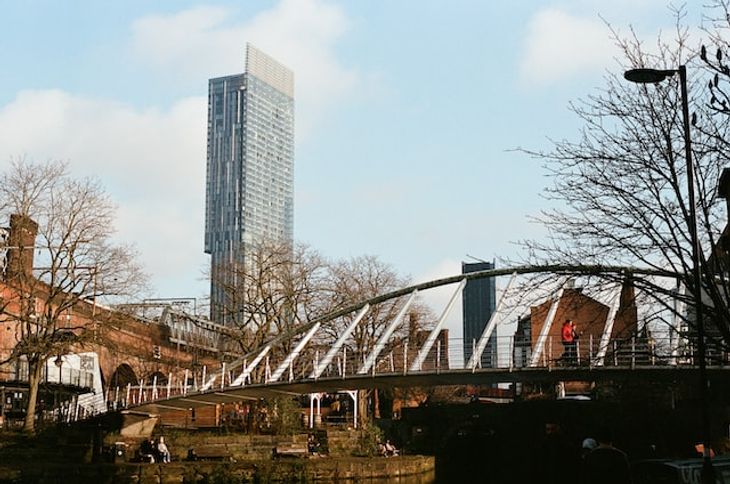 A bridge in Manchester