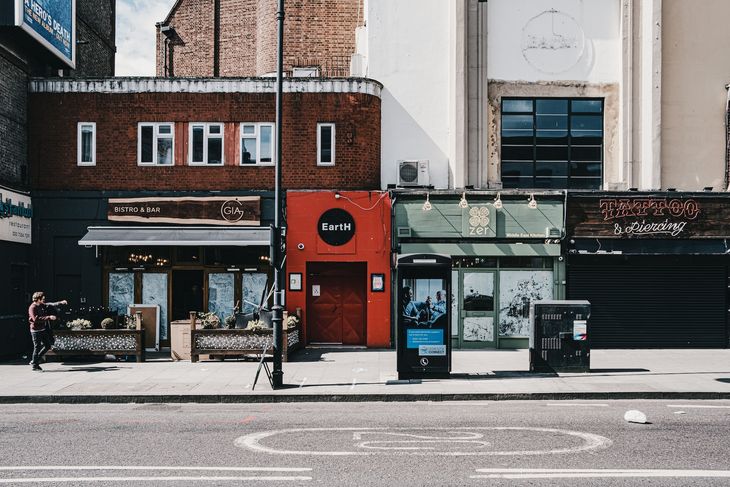 A street in Stoke Newington