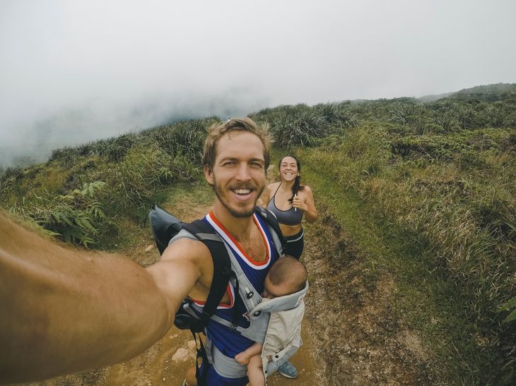 Train with your family if you're not motivated to workout.