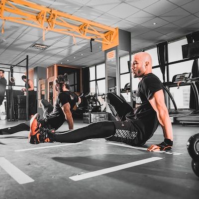 A personal trainer in London