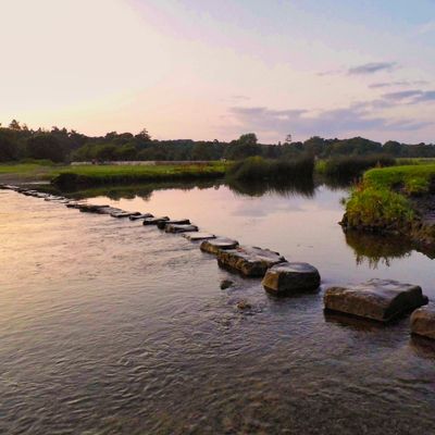 A river near Bridgend