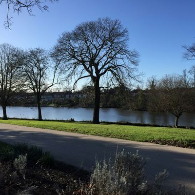 A riverside path near Collier Row