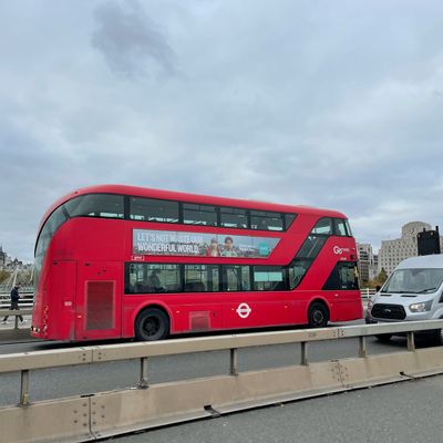 A bus in London