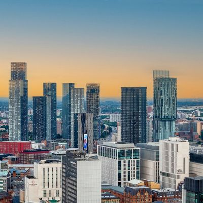 The Manchester skyline