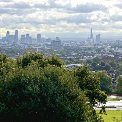A  park in Camden, near Greenhill