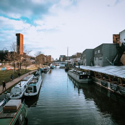 Imaging taking a run along the canal with your personal trainer in Hackney. 