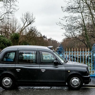A taxi in London
