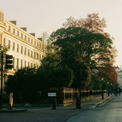 London at dusk