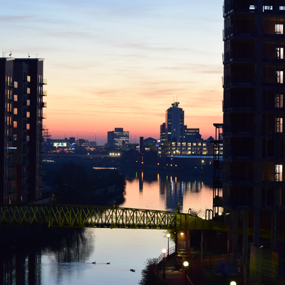 Why not meet up with one of the personal trainers in Manchester on our site for a workout on the banks of the River Irwell?