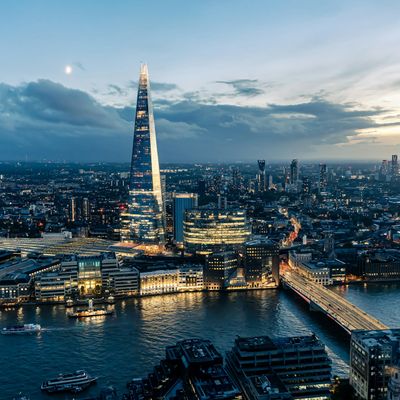 The Shard, London, at night