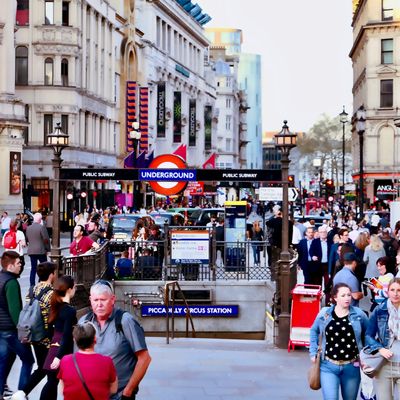 Pedestrians in London