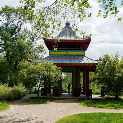 The pagoda in Victoria Park