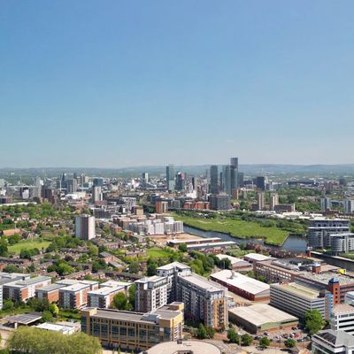 The Manchester skyline